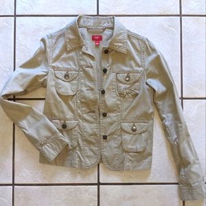 Women's Mossimo Button Up Cargo Jacket
